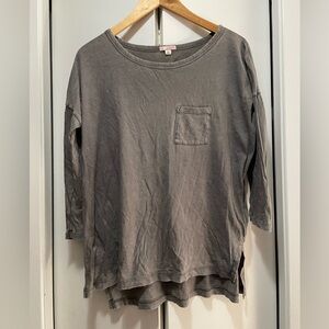 Gap soft cotton 3/4 sleeve top